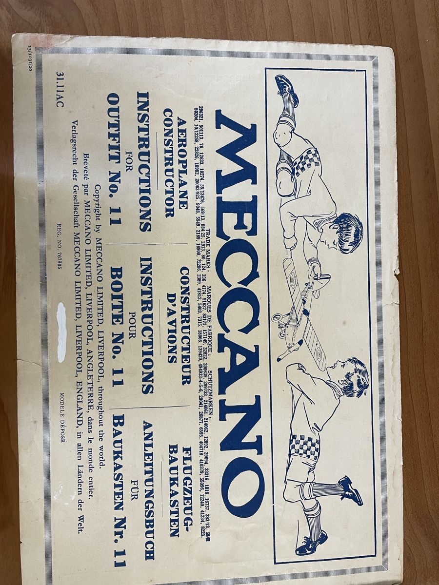 Meccano Kit di costruzioni: Meccano Fliegerteile mit neuem Antrieb – Usato da Pratteln venduto da efeu12 5