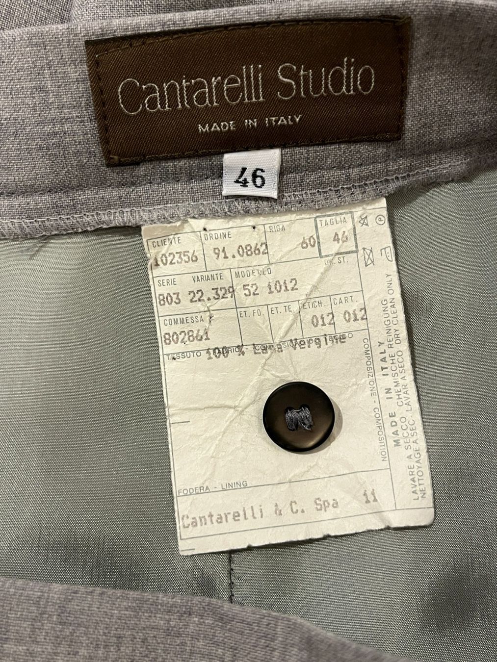 Gonne: Vintage Cantarelli Studio wool skirt – Usato da Winterthur venduto da L.K.I. 2