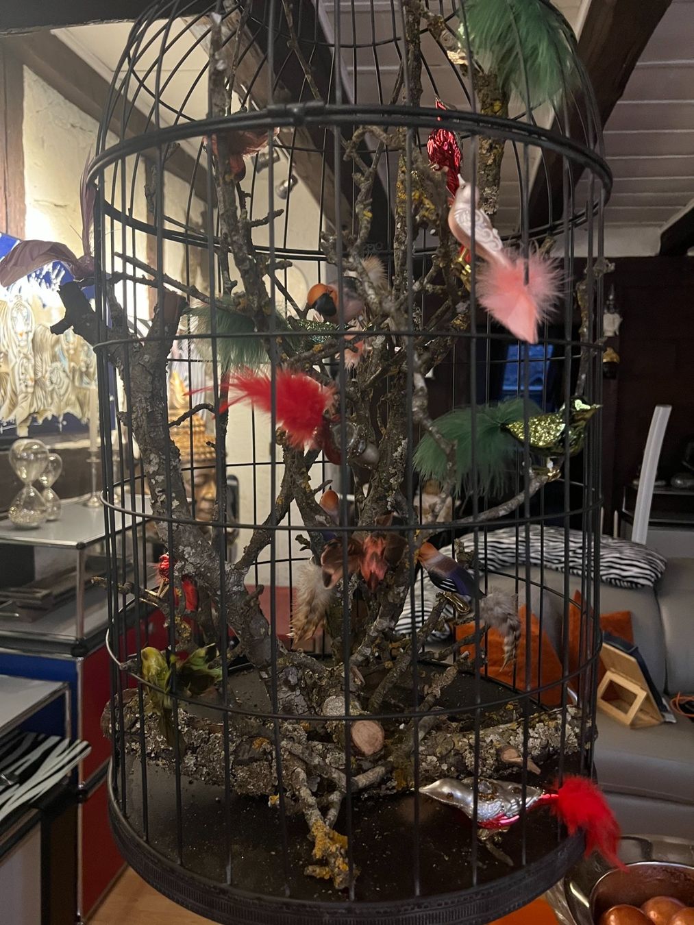 Tutte le decorazioni: Vogelkäfig als  Deko – Nuovo (secondo la descrizione) da Burgdorf venduto da Vida6 4