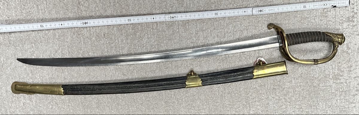 Armi bianche: Kadetten Säbel 1842 / 52, CH Ordonnanz – Usato da Zürich venduto da Alligator52 4