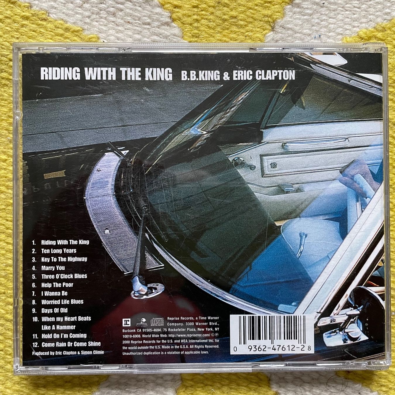 CD: ERIC CLAPTON&B.B.KING-RIDING WITH THE KI – Usato da Rorschacherberg venduto da CD-Roli 1