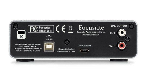 Focusrite Equalizer: Focusrite iTrack Solo - Audiointerface – Gebraucht aus Luzern von lino6030 1