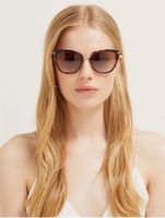 Ungetragene Tom Ford Sonnenbrille Simona / havana