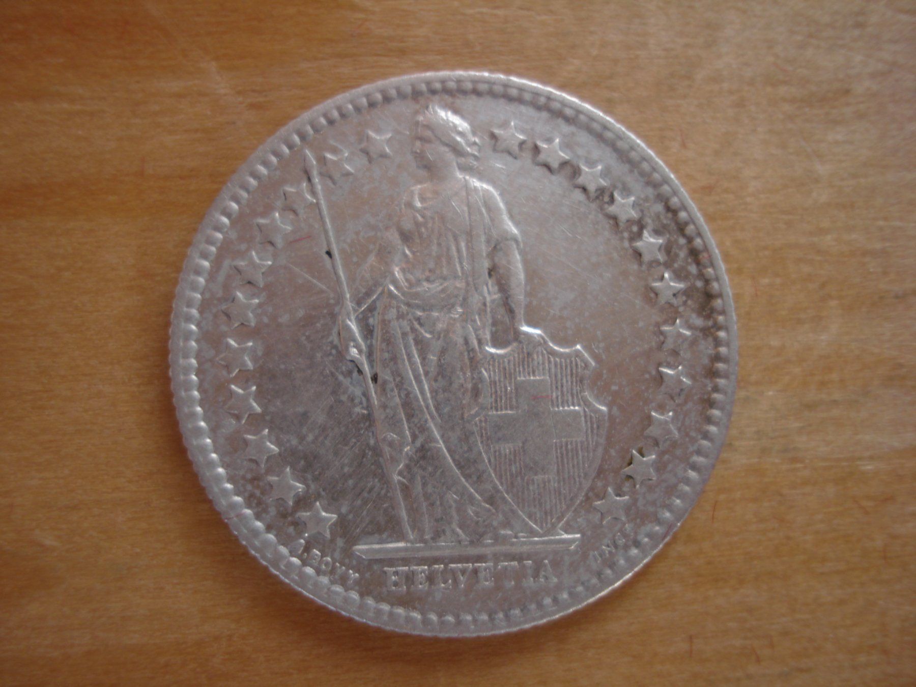 Tutti le monete: (C1) 1/2 Franken 1894 VZ+ – Usato da Erlach venduto da Net-Coins 1