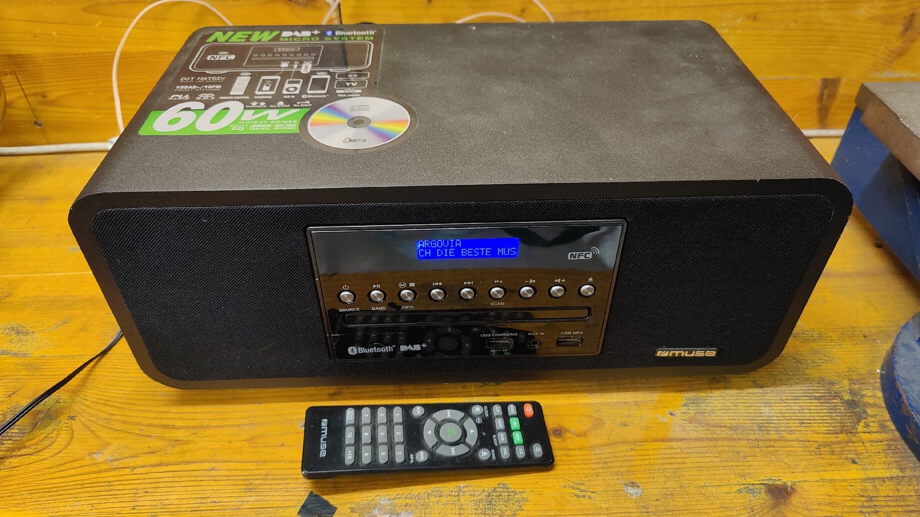 Radio: Muse M-785 DAB+, Bluetooth, CD, Aux (L3) – Usato da Aarau venduto da bro_9zsg