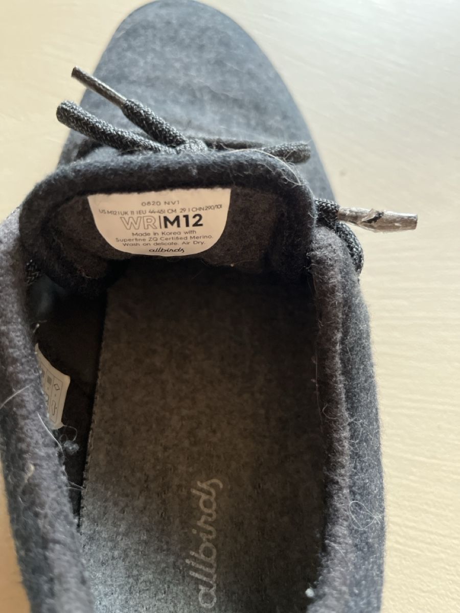Scarpe da uomo: Allbirds Freizeitschuh 44/45 – Usato da Homburg venduto da leuearly 1