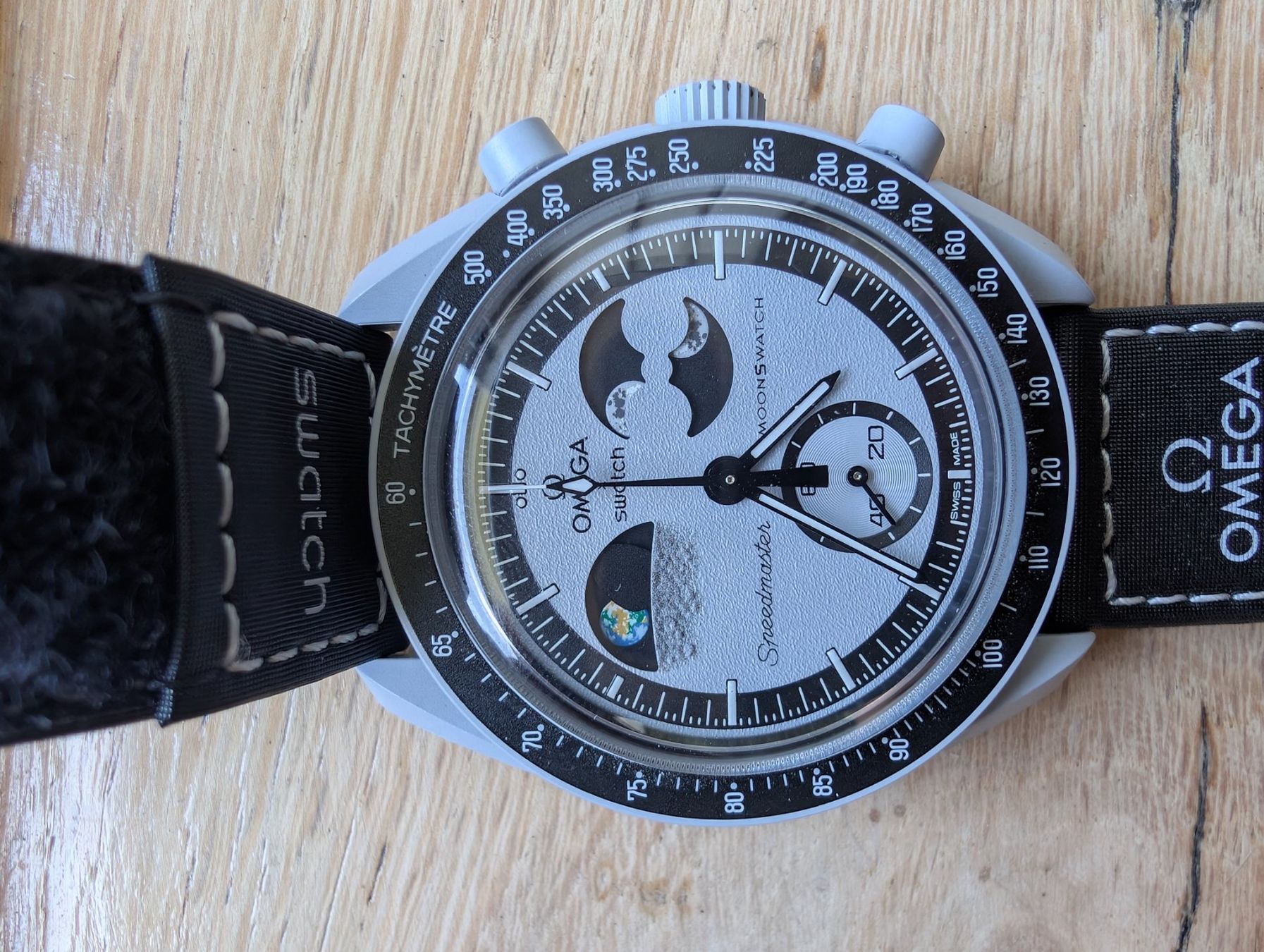Swatch Uhren: Swatch Mission to Earth Bioceramic MoonSwatch – Gebraucht aus Basel von Ro_Ma20 5