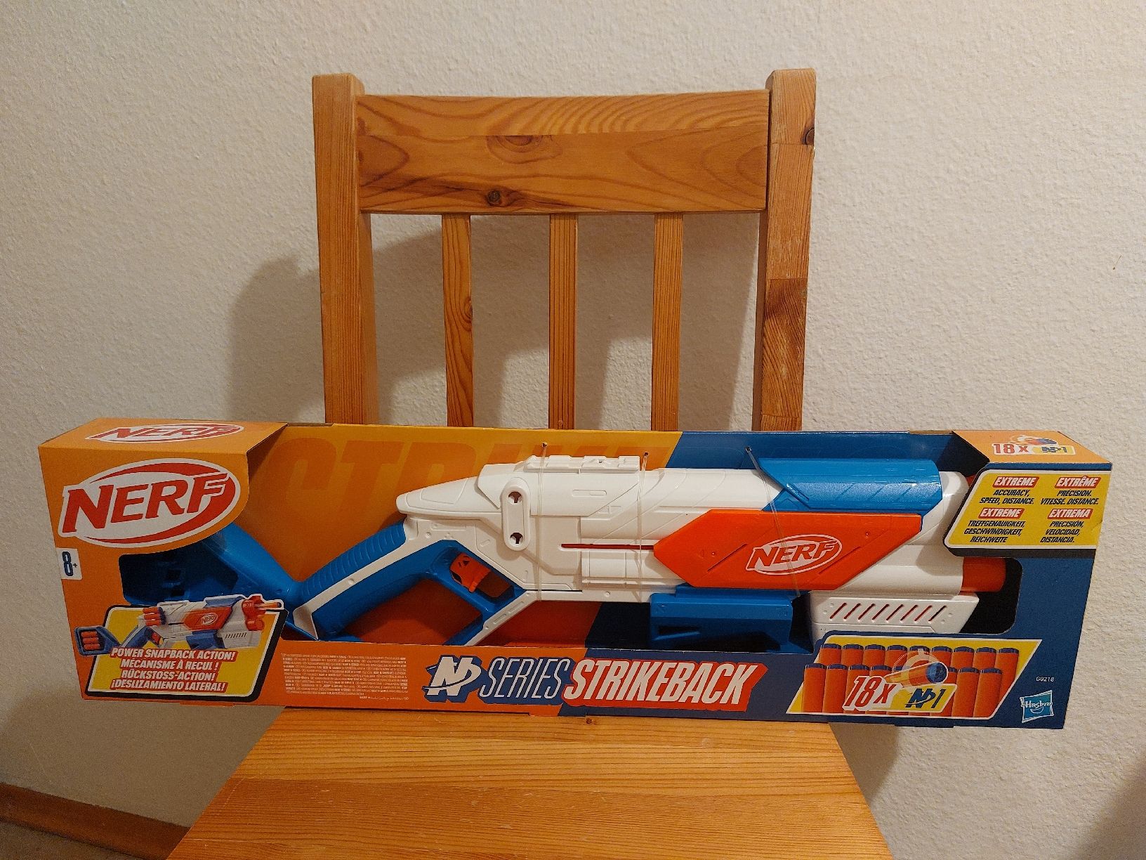Nerf Spielzeuge: NERF N Series Blaster Strikeback mit 18 N1 Pfeile – Neu und originalverpackt aus Glattfelden von Roman2504