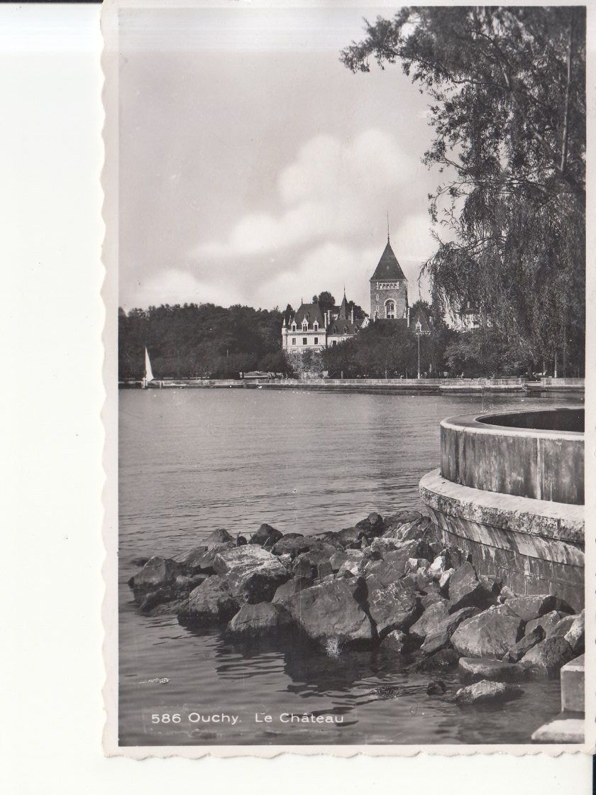 Cartoline postali: Ouchy, ca. 1945 – Usato da Bürglen TG venduto da StampGraf