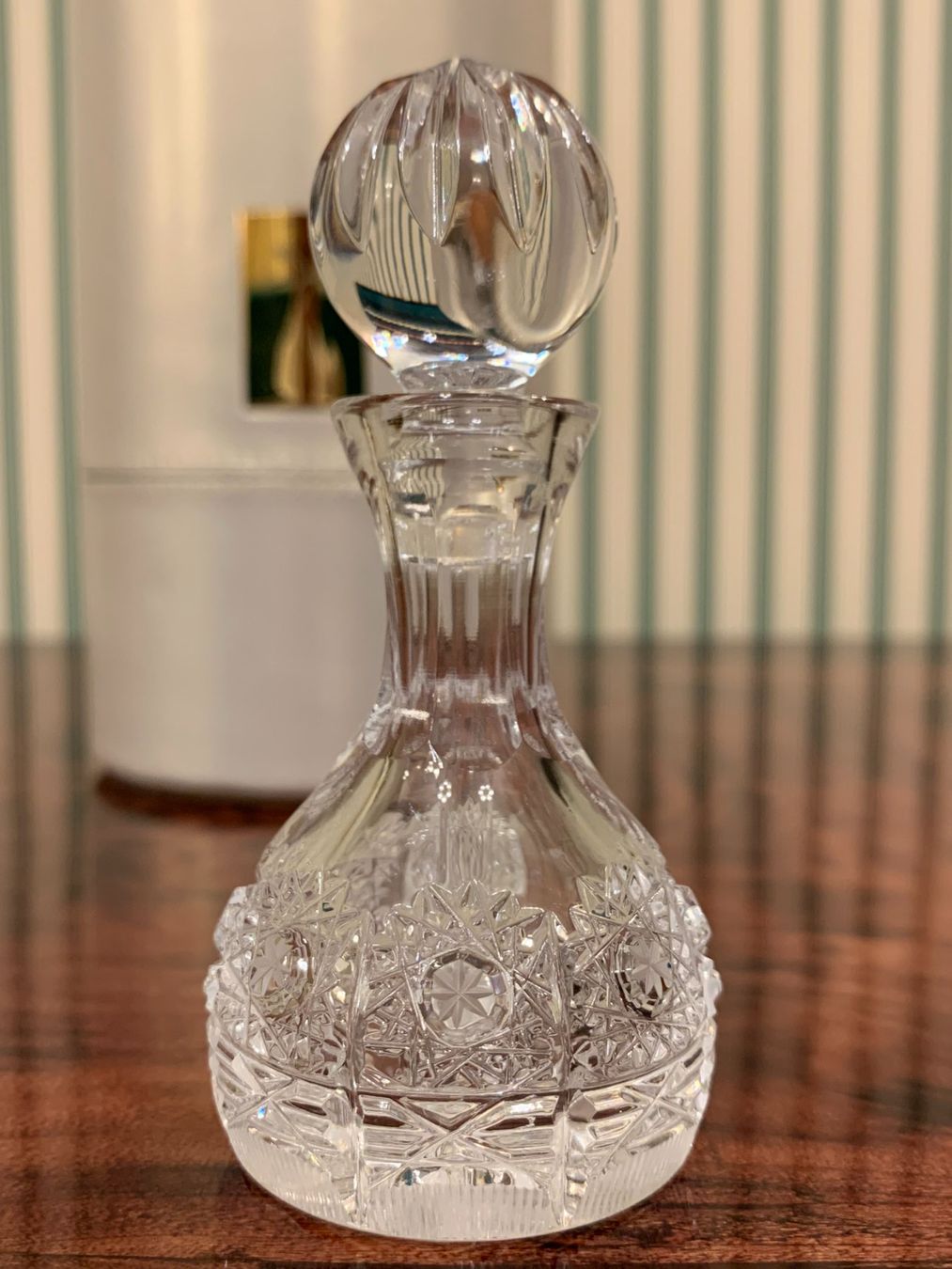 Flaconi: Caesar Crystal perfume oil bottle &  Mansam Leather Sheath – Nuovo e nell'imballaggio originale da Genestrerio venduto da fra_c955 3
