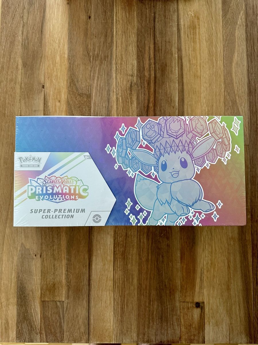 Pokémon Sammelbilder & Trading cards: Pokémon Prismatic Evolutions Super Premium Collection – Neu und originalverpackt aus Wil SG von shinycardboard