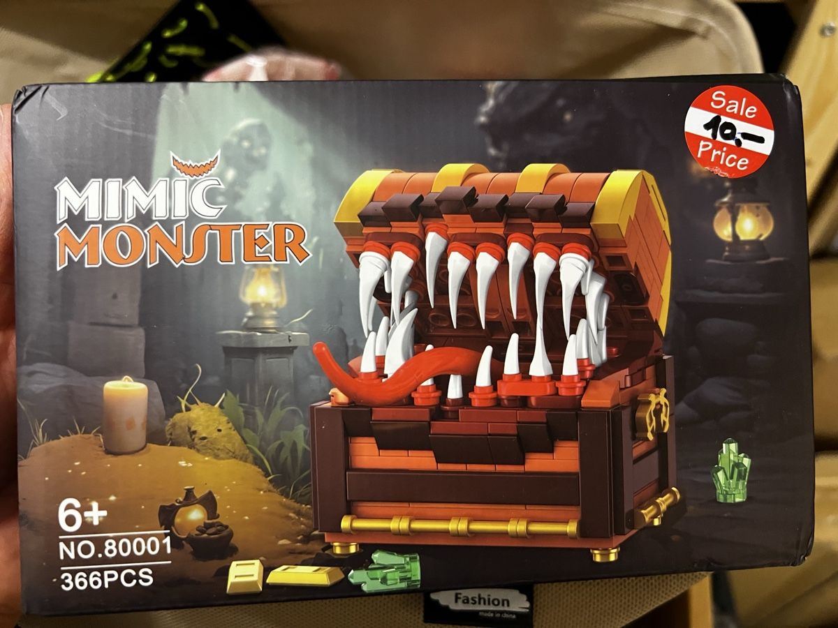Baukästen: Mimic Monster Bausatz - 366 Teile  – Neu und originalverpackt aus Döttingen von Swissquisite