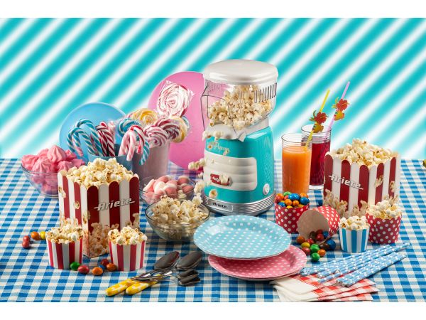 Elettrodomestici da cucina: Popcorn-Maschine - Party Time - Blau – Nuovo (secondo la descrizione) da Regensdorf venduto da DiniChance 7