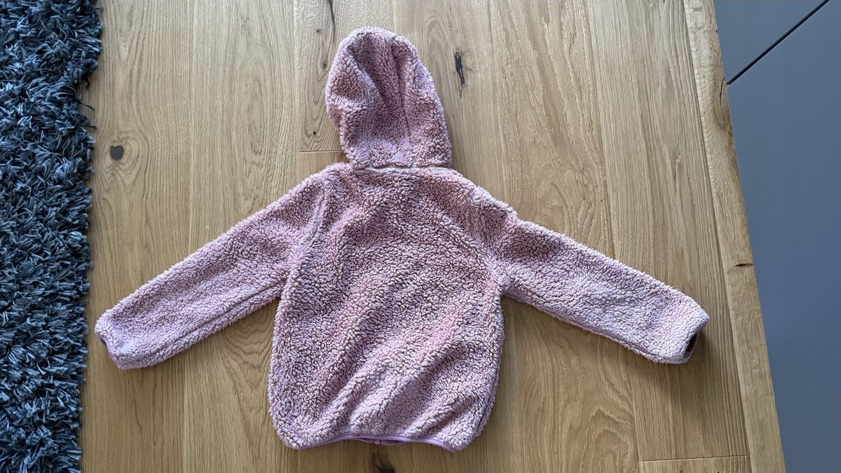 Giacche & Cappotti: Teddy / Kuschel-Jacke, Gr. 128, Rosa – Usato da Hochfelden venduto da Lartuna 2