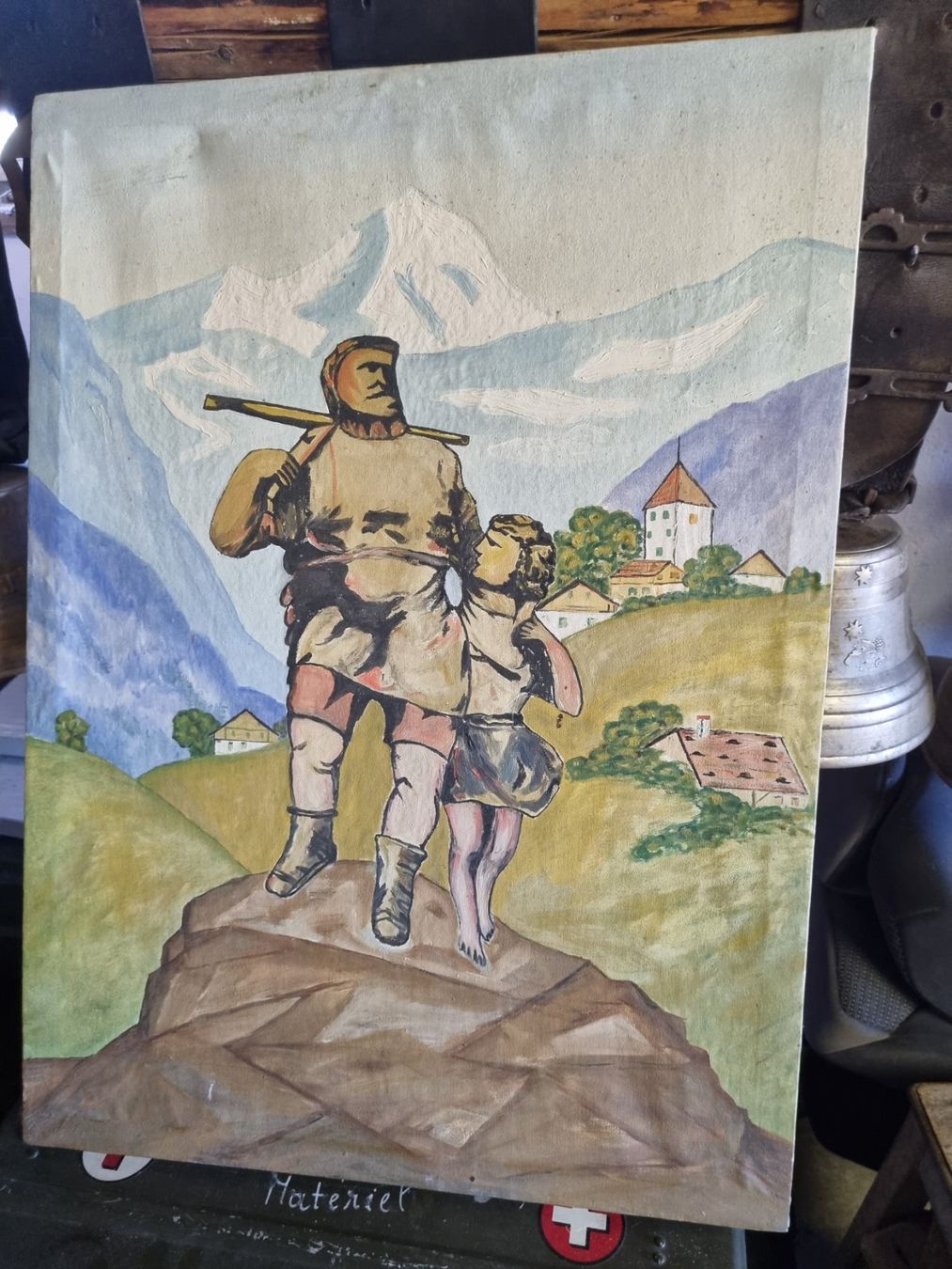 Tableaux: Peinture sur toile – D'occasion à Esmonts par Sacloche