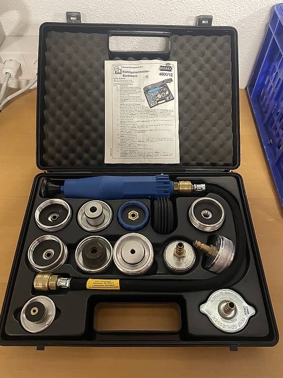 Hazet Alle Werkzeuge: HAZET Kühlsystem Tester, 4800/12 – Neu (gemäss Beschreibung) aus Aarau Rohr von Werkzeux 1