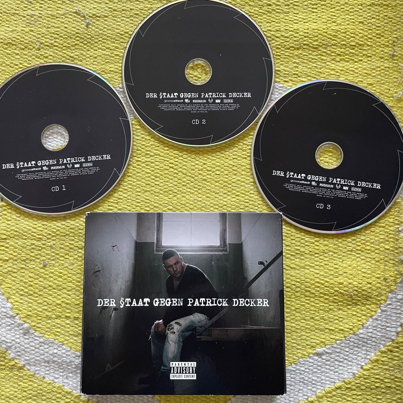 CD: PATRICK DECKER-3CD BOX SET DER STAAT GEGEN PATRICK DECKER – Usato da Rorschacherberg venduto da CD-Roli