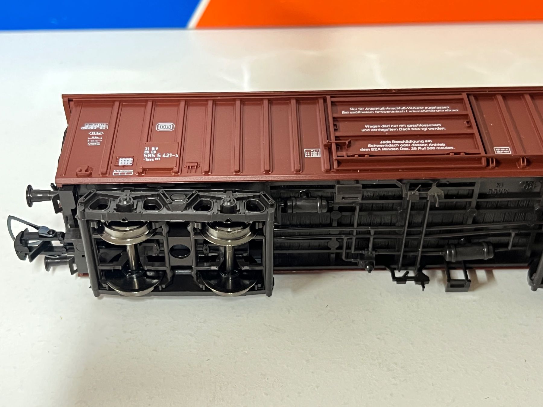 Roco Modellini di ferrovie: Roco H0 Güterwagen DB  H0 DC – Usato da Geroldswil venduto da TopTrain54 6