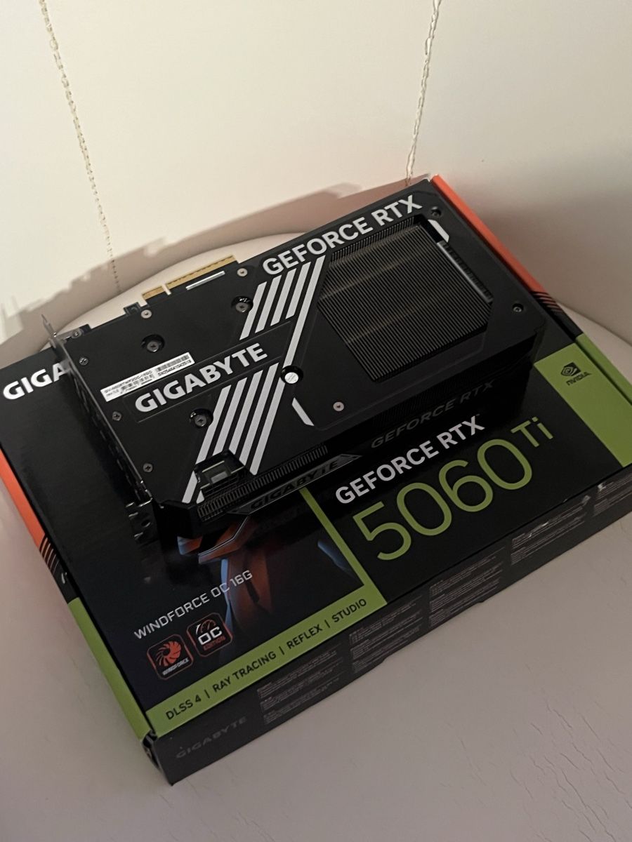 Nvidia Cartes graphiques: RTX 5060 Ti 16Gb Gigabyte Windforce OC – Neuf (Voir description) à Oetwil am See par and_pl5d