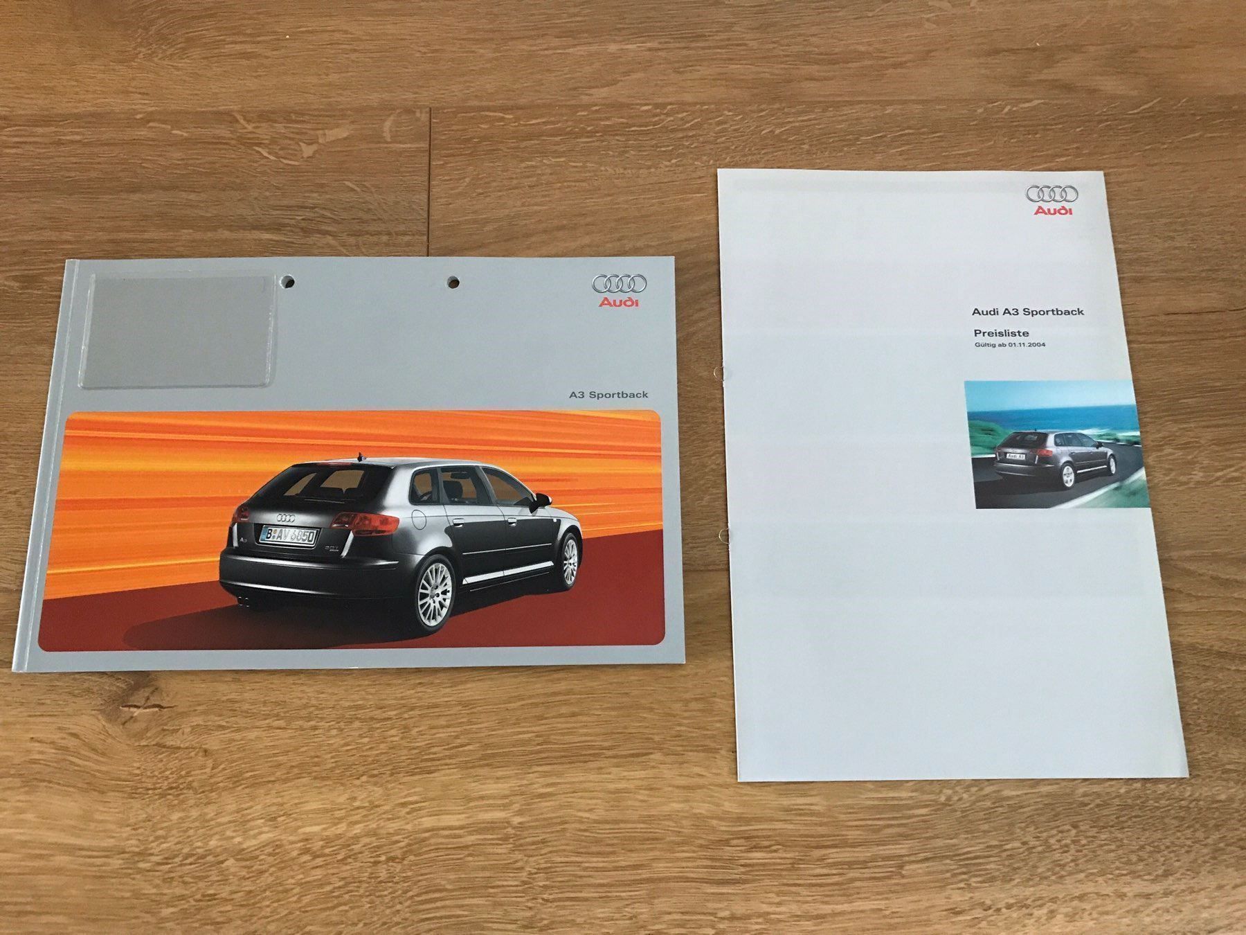 Audi Documenti: Audi A3 Sportback 2004 2005 – Nuovo (secondo la descrizione) da Freienstein venduto da Golfbueb