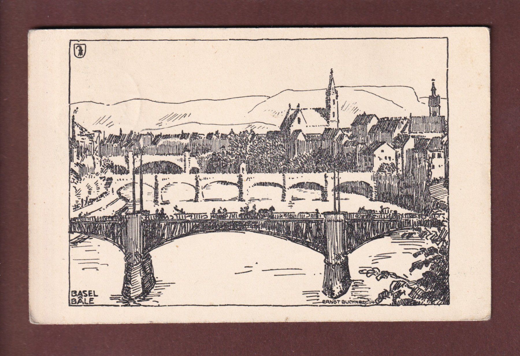 Cartoline postali: PRO JUVENTUTE - Basel - 1915 – Usato da Pully venduto da nicecards