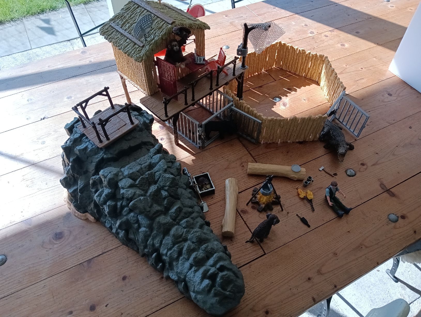 Schleich Jouets: Schleich Wild Life Dschungel – D'occasion à Willisau par DKW36 1