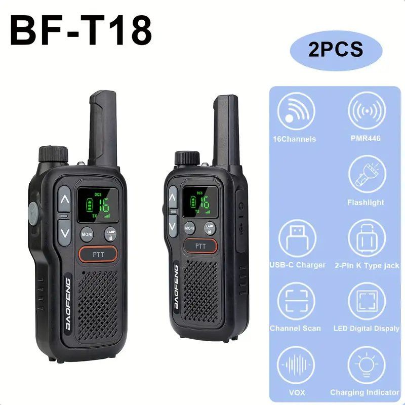 Radiocomunicazione: Professionelle Walki Talkie mit LED-Bildschirm - Neu – Nuovo e nell'imballaggio originale da Wilchingen venduto da allant2004