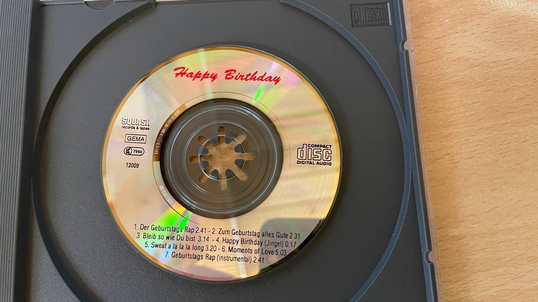 CD: Happy Birtday - Geburtstag - ok – Usato da Glattfelden venduto da cybermaxx 3