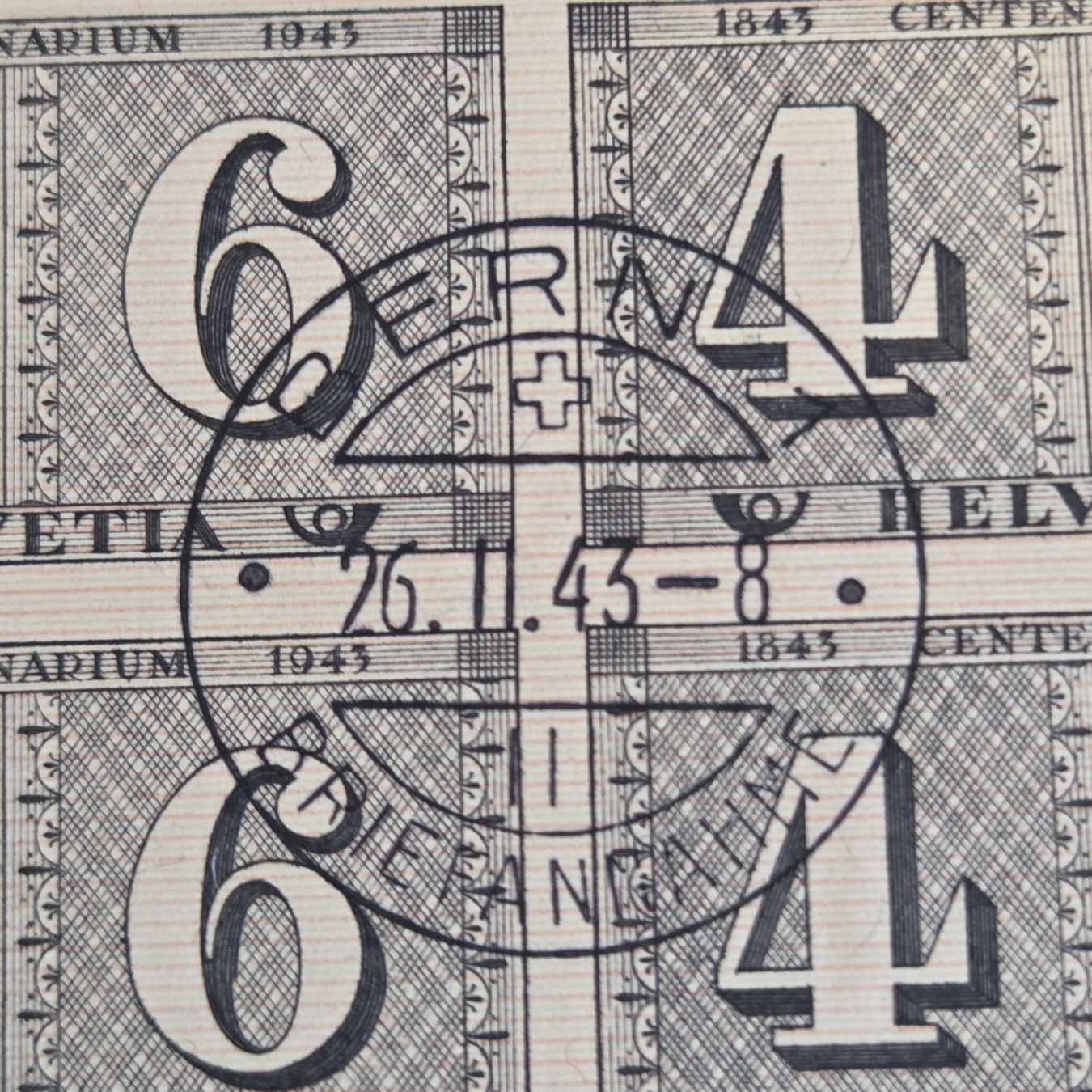 Alle Briefmarken: Briefmarken Block 4+6 Helvetia – Gebraucht aus Stans von Ducati16 3