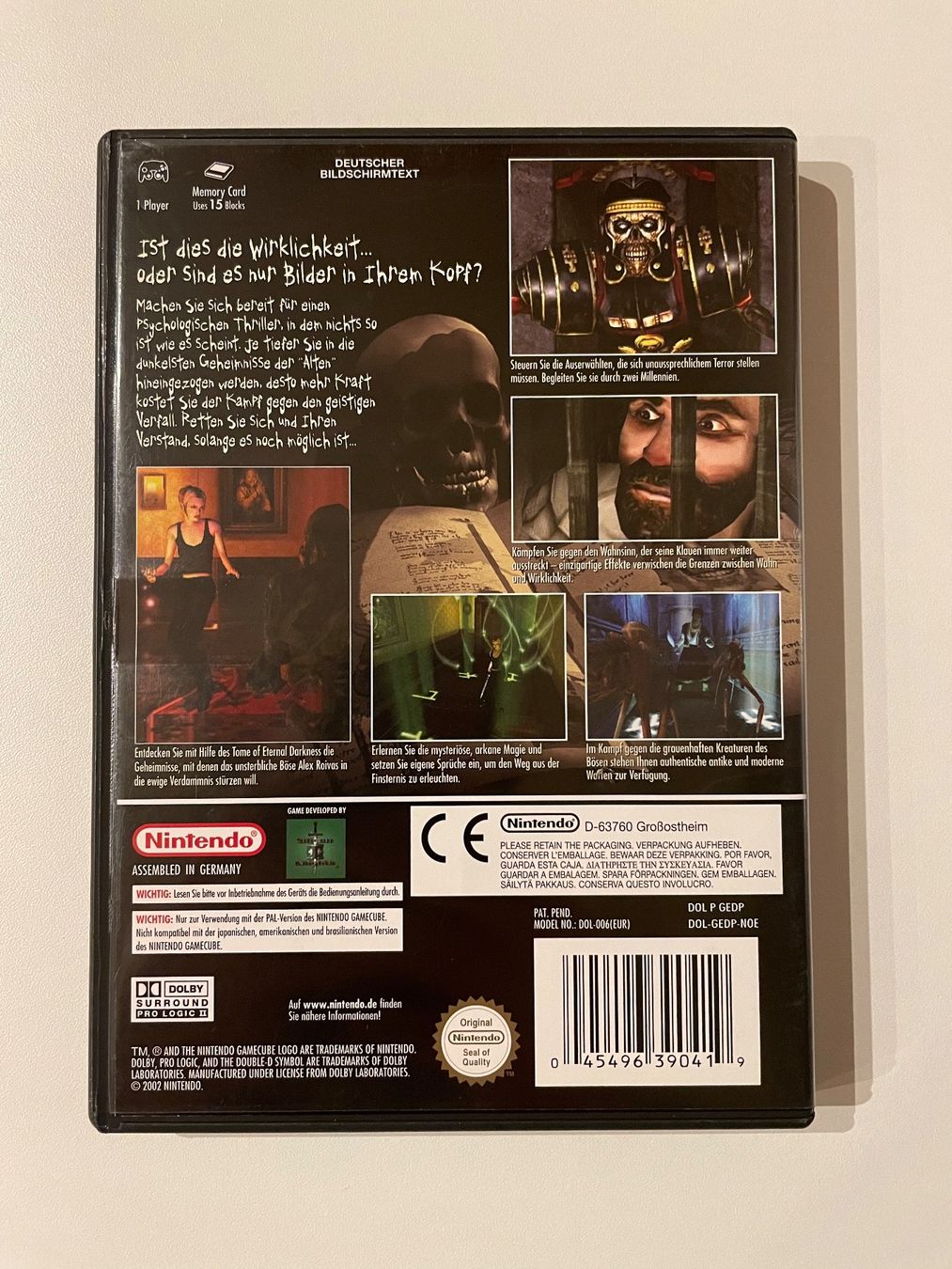 Nintendo Spiele: Eternal Darkness Sanitys Requiem Nintendo Gamecube – Gebraucht aus Arbon von  1