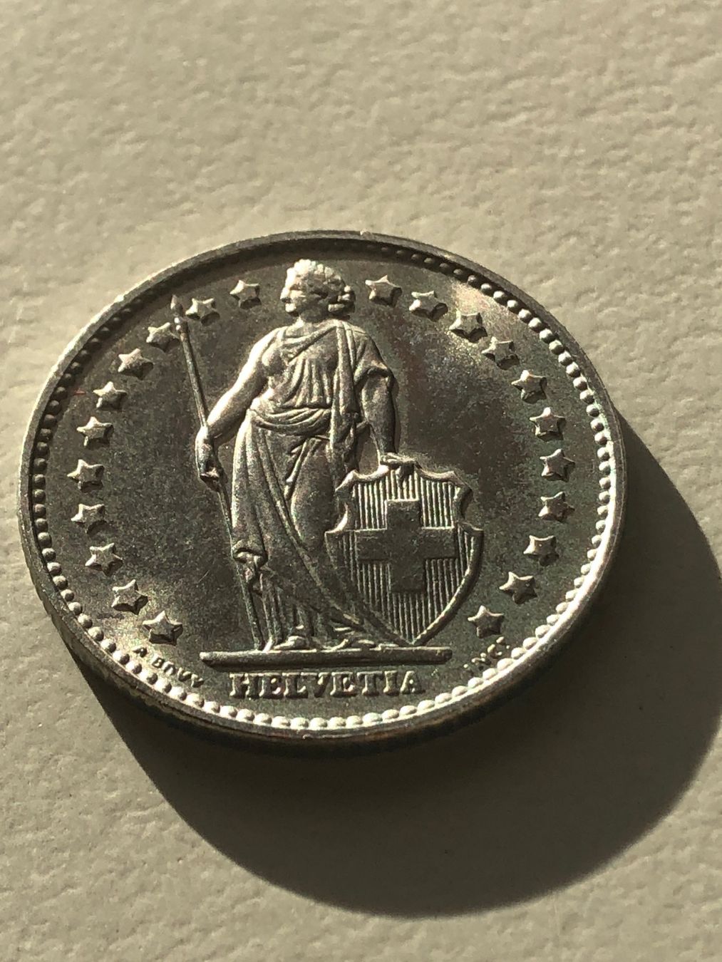 Toutes les monnaies: 1 Fr. 1971 Top – D'occasion à Schötz par Odpa 1