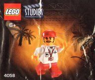 Lego Studios 4058 Minifigure  Cameraman 1 polybag, Japan