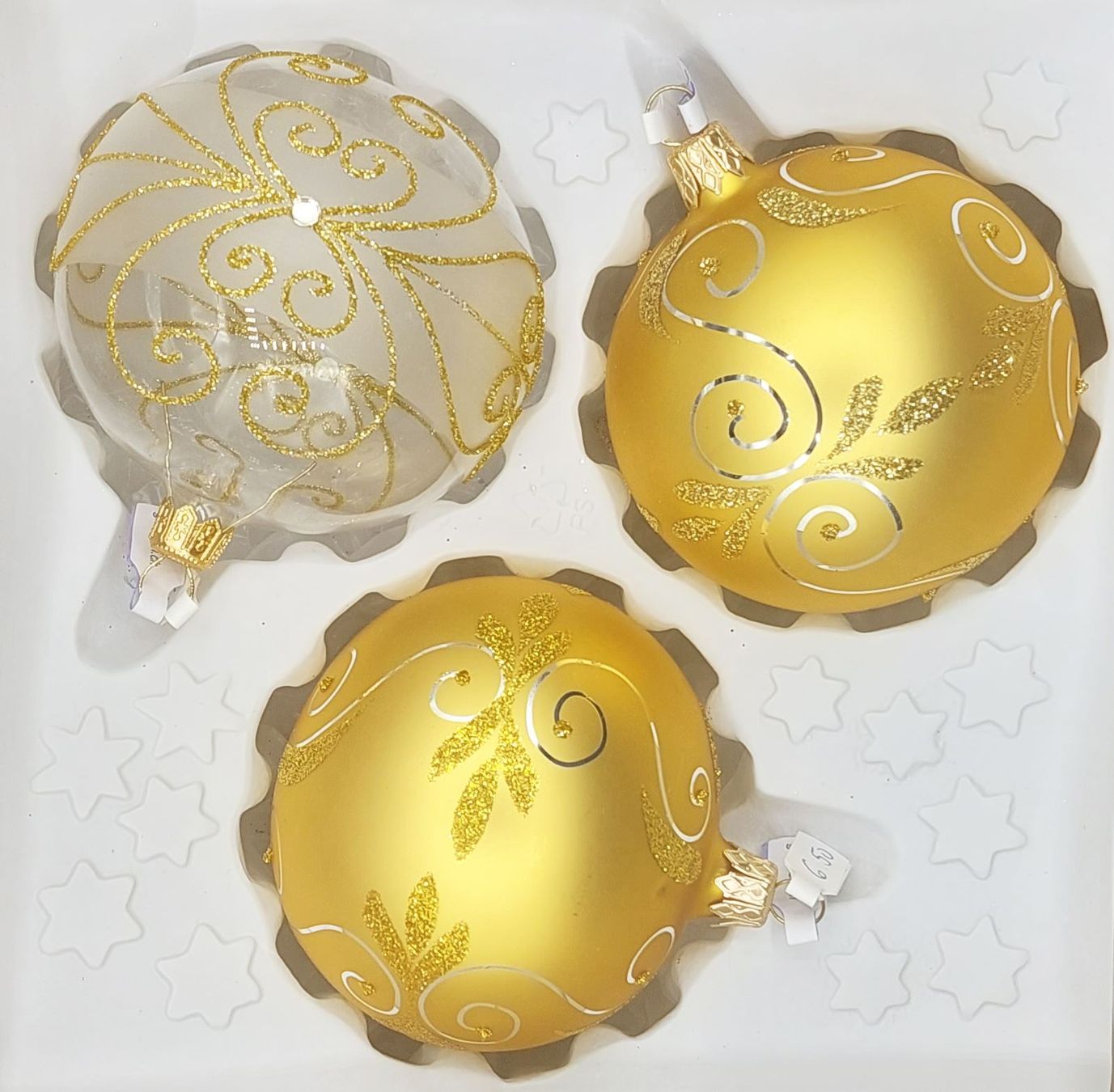 Alle Dekorationen: Baumschmuck- Set – Neu und originalverpackt aus Mosnang von Glascom3