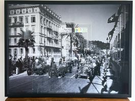 Bild Fotografie Autorennen ca 1940 Südfrankreich