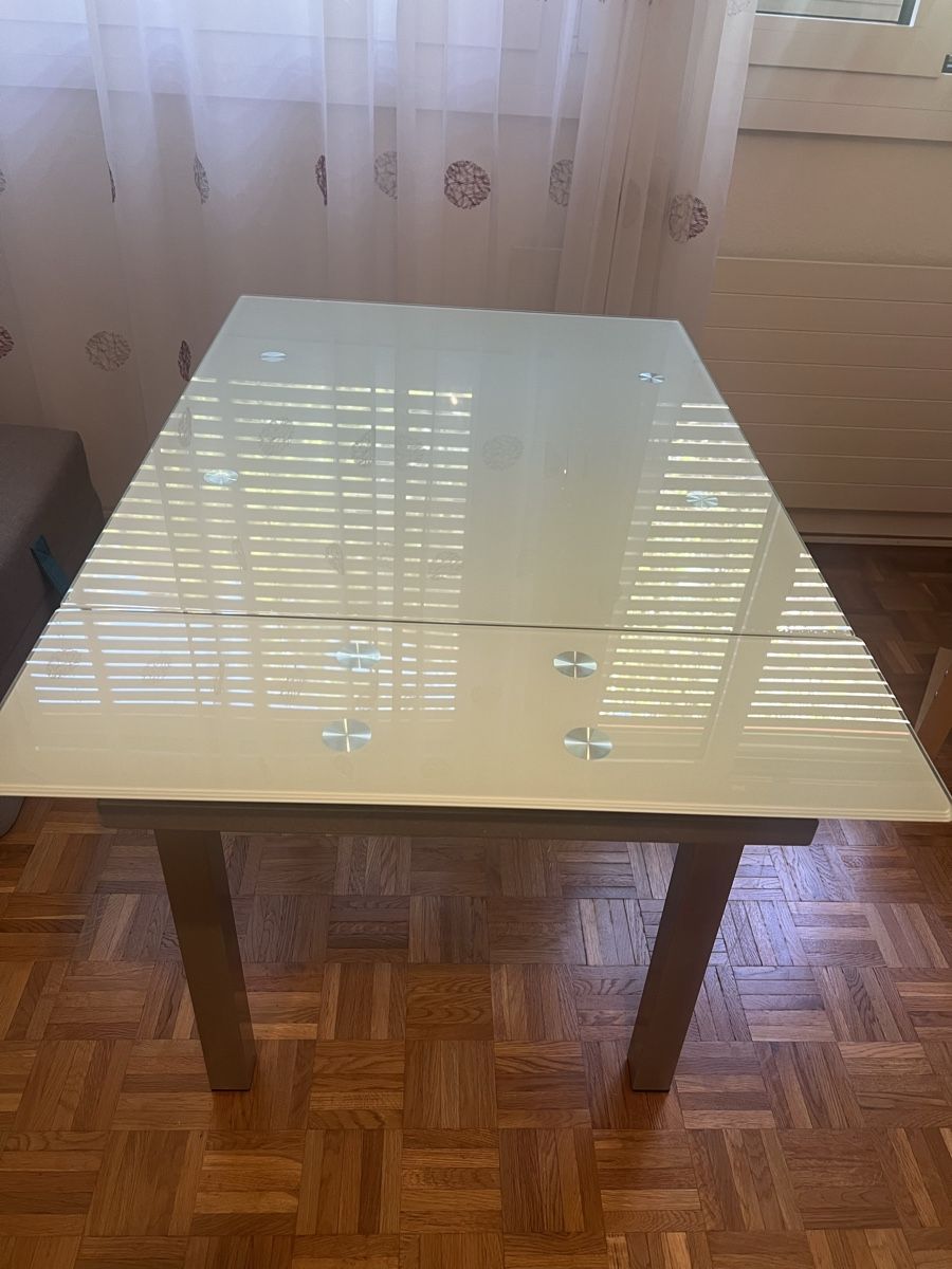 Tavoli: Table en verre allongeable en 3 tailles – Usato da Chêne-Bougeries venduto da RafalDeBastos 2