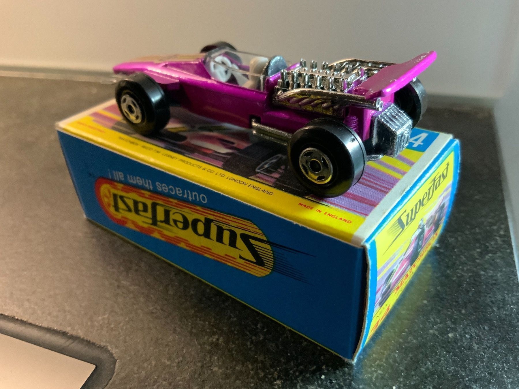 Matchbox Modellini d'auto: MATCHBOX Superfast Nr.34, Formula 1 – Nuovo e nell'imballaggio originale da Erlenbach im Simmental venduto da Model_box 4