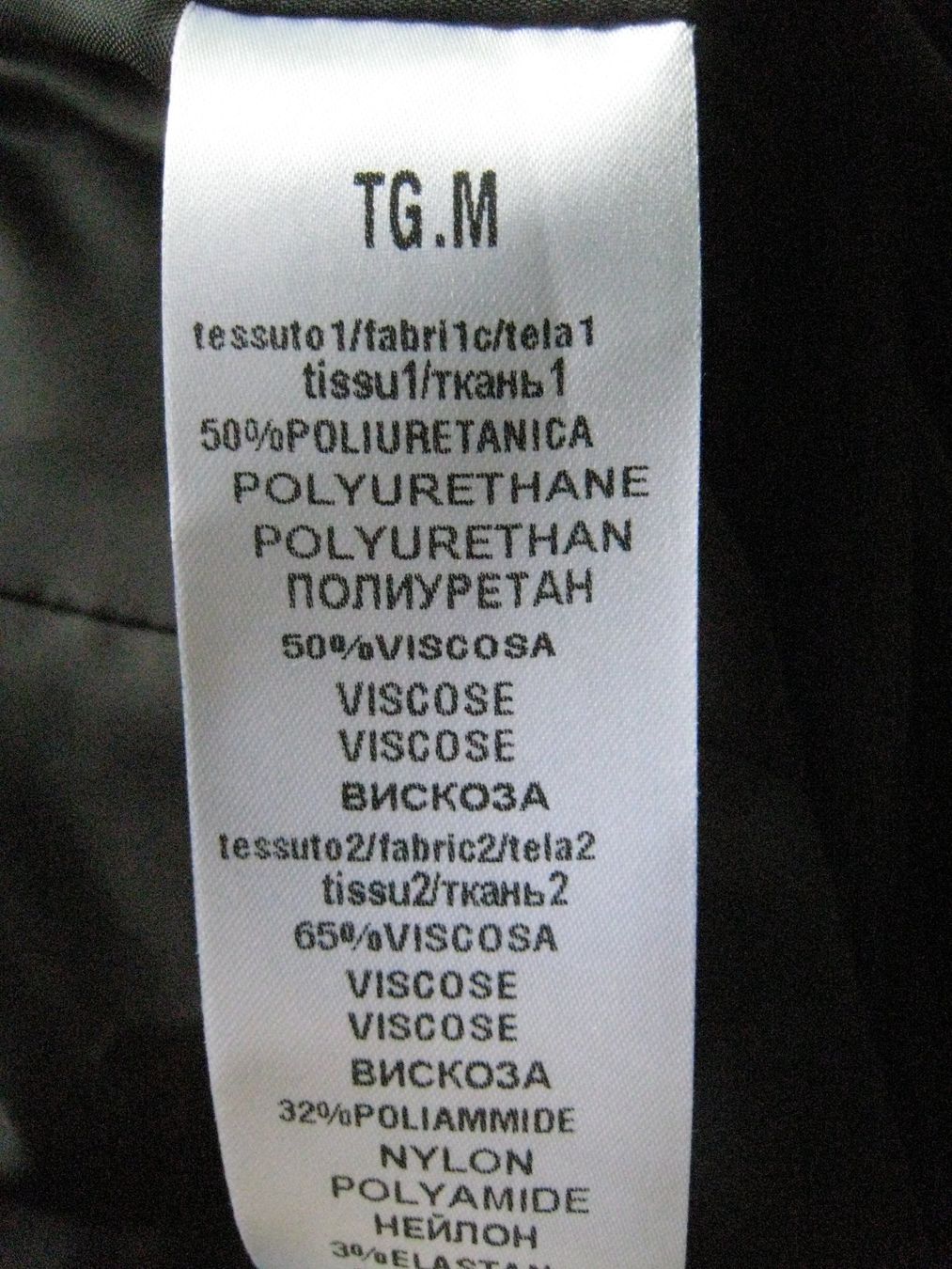Cinque Giacche: schwarzer Kunstleder Blazer / Vicario Cinque / M – Nuovo (secondo la descrizione) da Gipf-Oberfrick venduto da Brogle-Larson 3