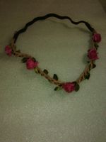haarschmuck ,,haar gummi,,,lela,,schwarz,,und grün farben