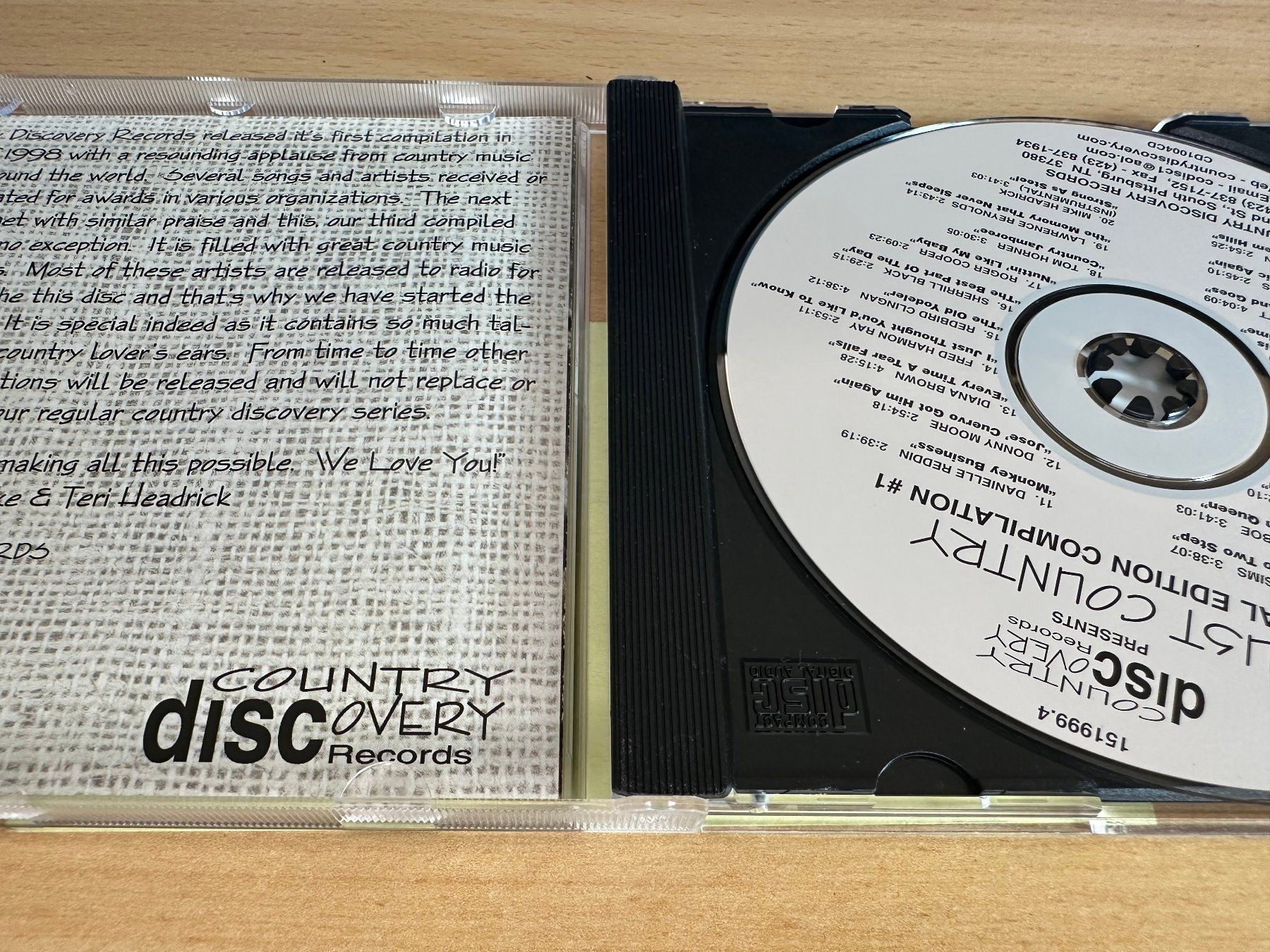 CDs: Just Country - Special Edition Compilation 1 – D'occasion à Rikon im Tösstal par Alpenmutz 2