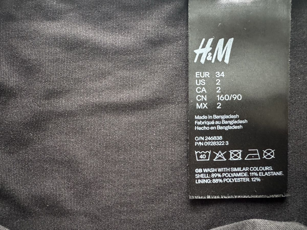 H&M Hosen: H&M Bikinihose schwarz Grösse 34 – Neu (gemäss Beschreibung) aus Arbon von leu_g29t 1