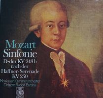 LP W. A. Mozart Sinfonie D-Dur