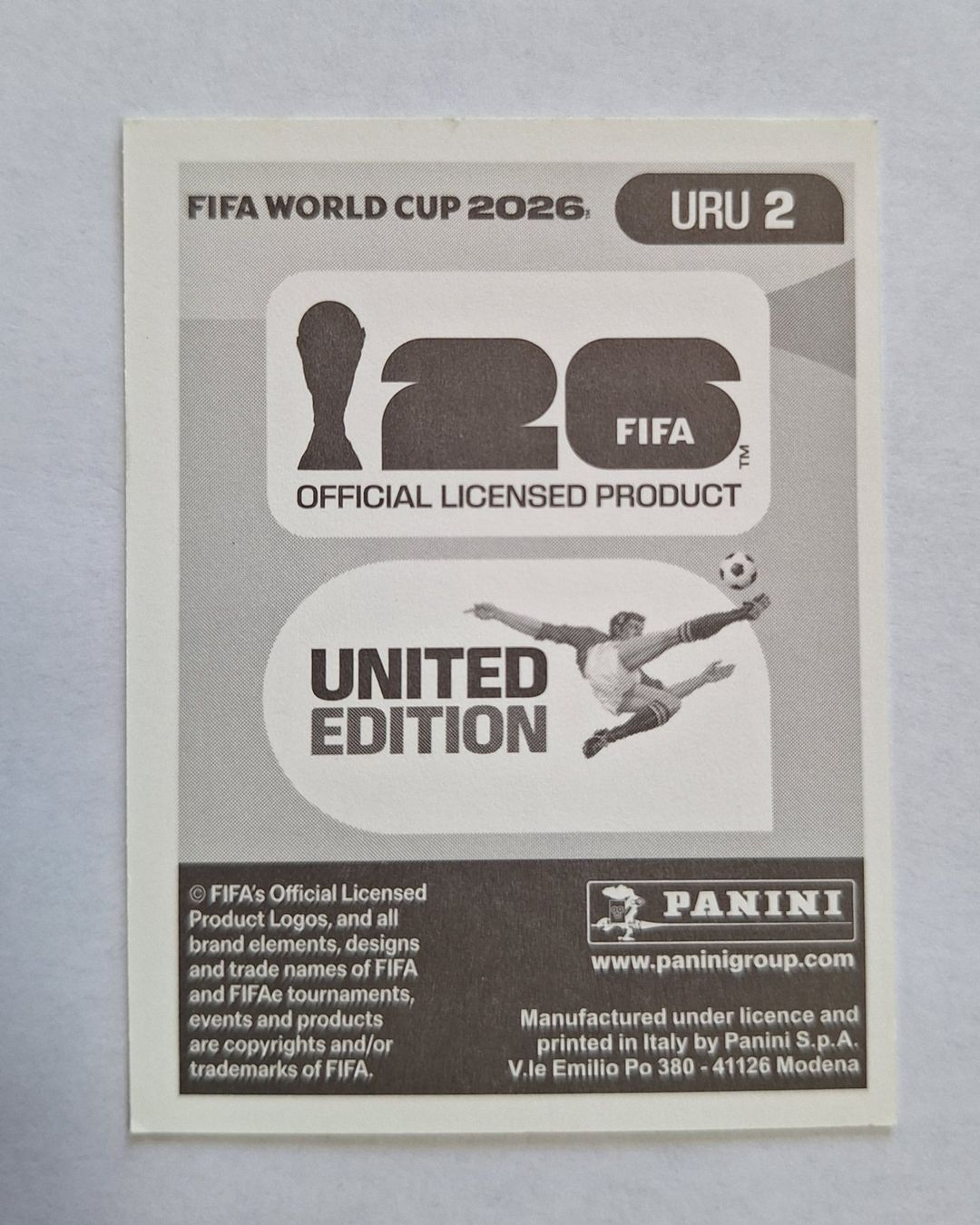 Panini Carte collezionabili: Panini Sergio Rochet URU 2 – Nuovo (secondo la descrizione) da Romanens venduto da Crocette 1