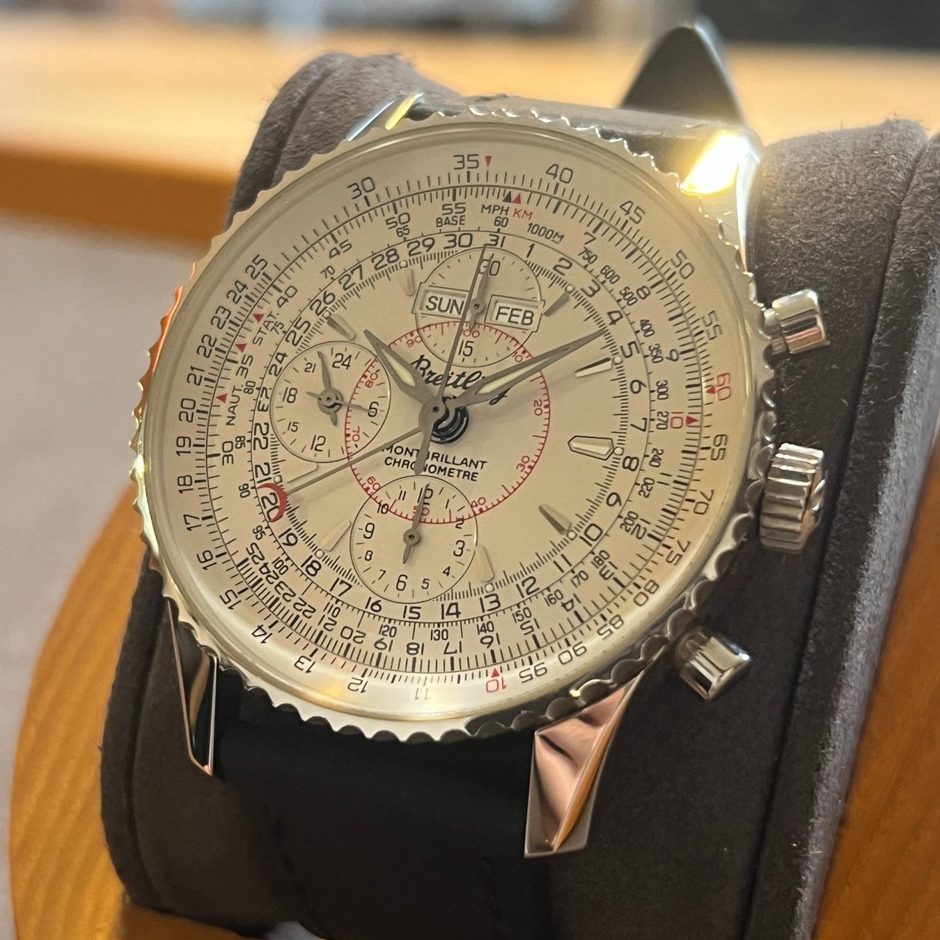 Breitling Orologi: Breitling Montbrillant Navitimer Datora A21330 – Usato da Carouge GE venduto da Watchaser 2