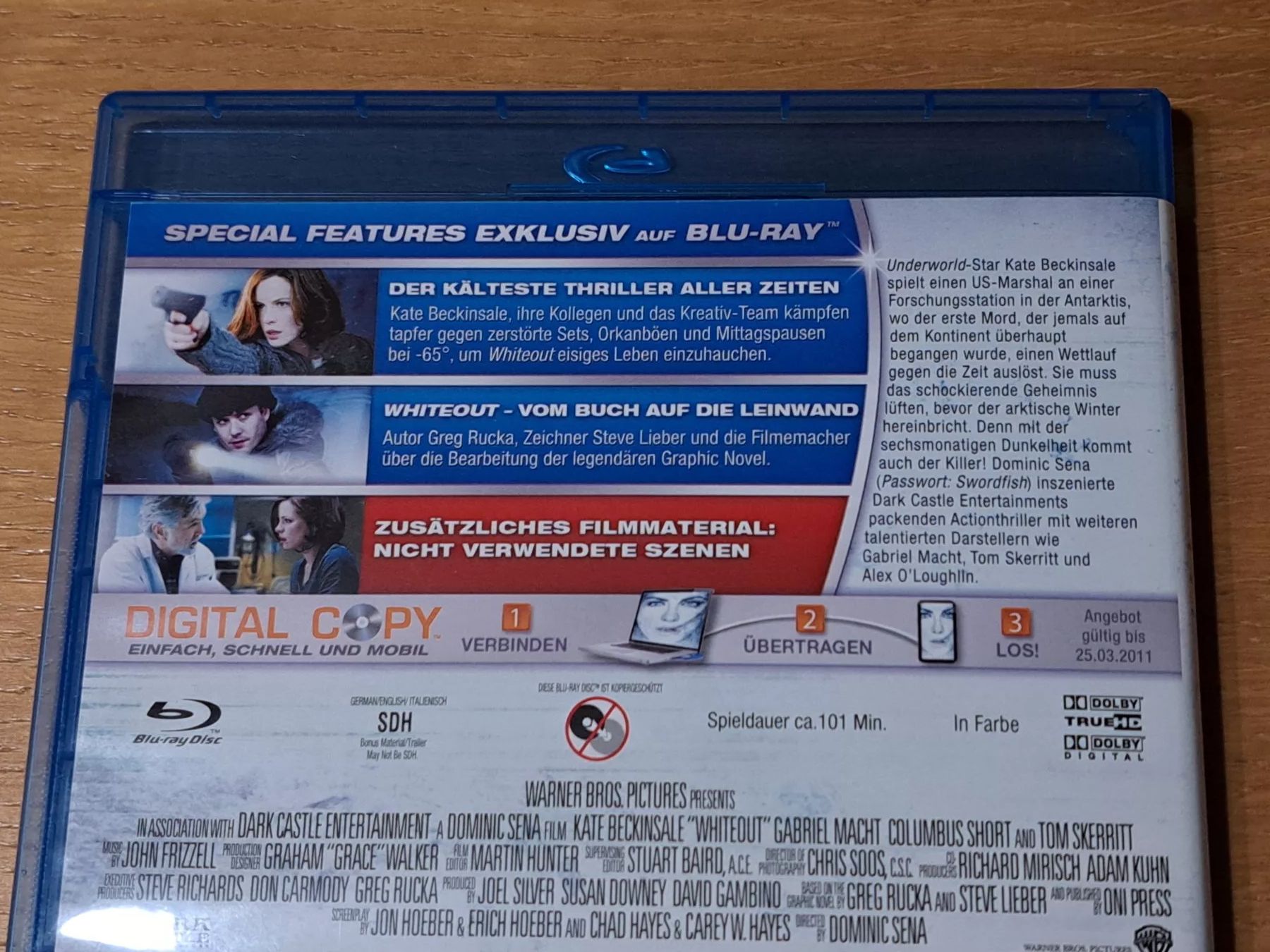 Tutti i DVDs: Blu-ray Whiteout mit Kate Beckinsale – Nuovo (secondo la descrizione) da Unterseen venduto da Kanica 2