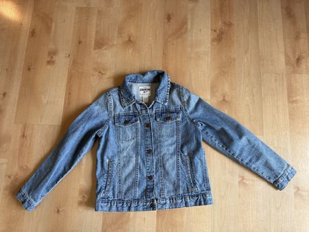 OshKosh Jean Jacket - Size 10-12 Great Condition, Trendy!