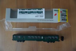 Trix 23221-4 SNCB Pers.wg. m. Gepäckabteil - passt zu Roco
