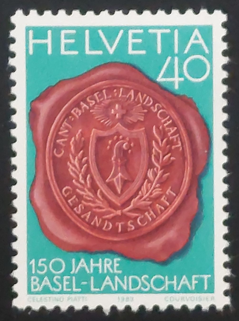 Tutti i francobolli: 1983 150 Jahre Kanton BL 700** postfrisch – Nuovo (secondo la descrizione) da Seltisberg venduto da SueJan