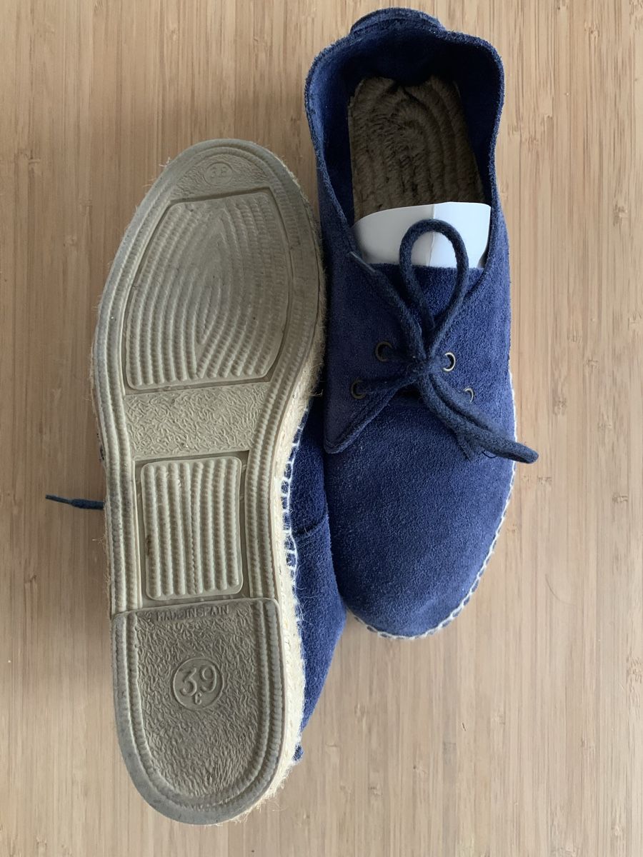 Chaussures femmes: Blauer Lederschuh – Neuf (Voir description) à Rikon im Tösstal par Sahon2 2