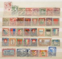 PRO JUVENTUTE: Des timbres oblitérés des années 1912 à 1932