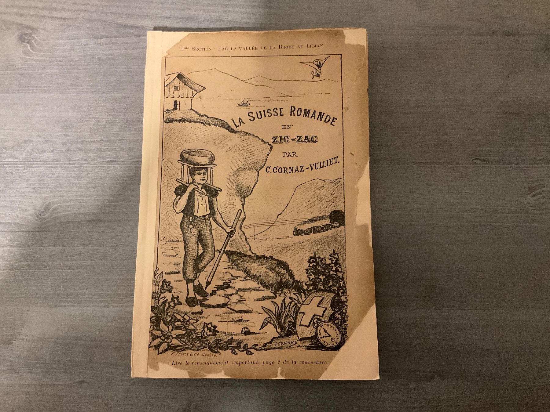 Libri: La Suisse Romande en Zig-Zag - Livre Ancien – Usato da Avenches venduto da Tinkey